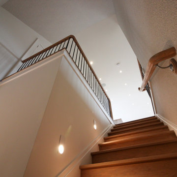 Project #81 | Modern Staircase with Integrated Seating