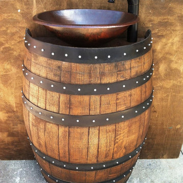 Wine Barrel Vanities
