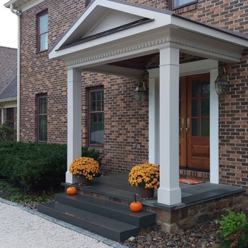 Portico - Driveway Renovation