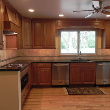 Warm Comfortable Kitchen