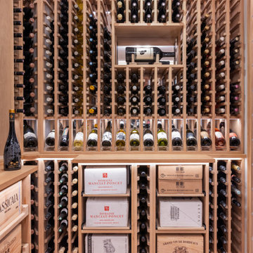 White American Oak Wine Cellar