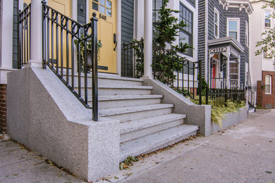 Inspiration for a small timeless home design remodel in Boston