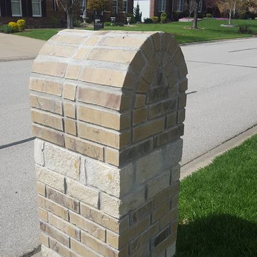 Stone and Brick Mailbox @ Whitmoor Golf course ( # 2 )