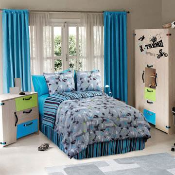 Extreme Sports Bedding and Room Decorations