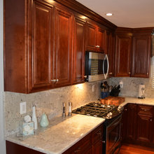 dark cabinets