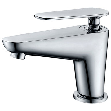 Dawn Single-Lever Faucet, Chrome, Pull-Up Drain With Lift Rod D90 0010C Included