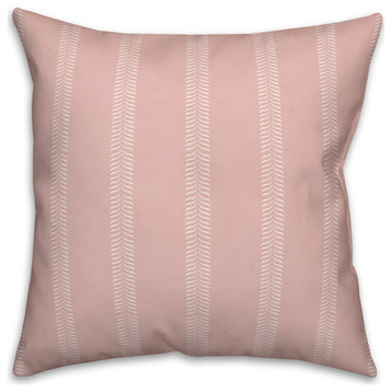 Pink Lines 20x20 Indoor/Outdoor Pillow