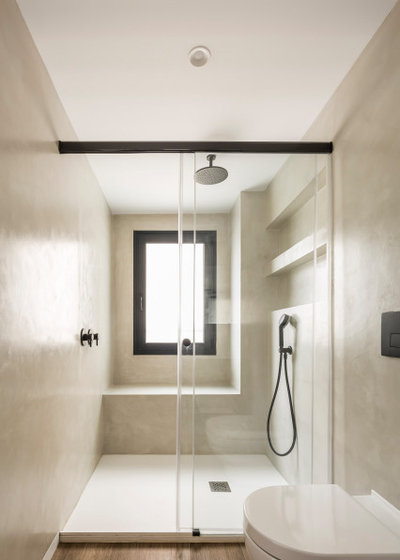 Moderno Cuarto de baño by destudio Arquitectura