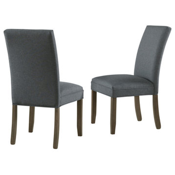 Gwyn Parsons Upholstered Chair, Grey, Set of 2