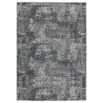 Jaipur Living - Vibe by Jaipur Living Zillah Trellis Gray/ Black Area Rug 9'2"X13' - Inspired by urban nomad lifestyles and modern Moroccan features, the Emrys collection stuns in any living space. The Zillah area rug exhibits a trellis and carved tribal design with intricate geometric detailing. The easy-to-decorate colorway of gray, ivory, and black beautifully highlights the textural high-low pile. The durable yet soft polypropylene and polyester fibers create a kid and pet friendly accent piece perfect for high and low-traffic areas in any home.
