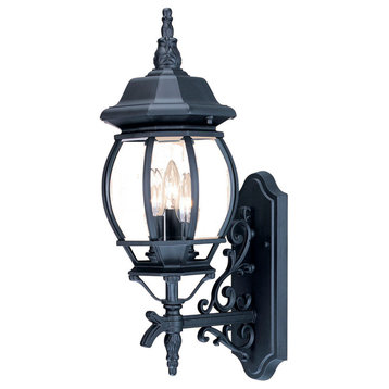 Acclaim Lighting 5151 Chateau 3 Light 22"H Outdoor Wall Sconce - Matte Black /