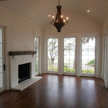 fireplace mantel