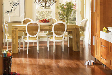 Dining room - contemporary dining room idea in Atlanta