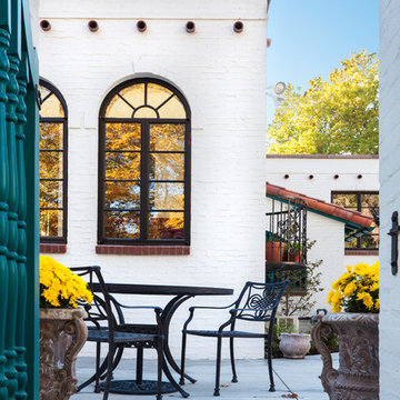 Spanish Mission Residence, historic renovation