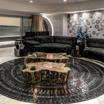 Luxury Contemporary Apartment - Project by ZZ Architects