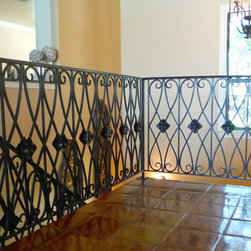 Indoor wrought iron railing - Products
