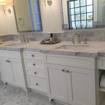 Complete master bathroom remodeling in Pacific Palisades.
