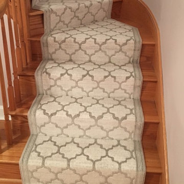 Couristan runner installed last week in Boxford Ma
