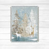 Laural Home Winter Wonderland Woven Throw with Fringe Edge, 60" X 80"