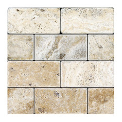 Picasso Travertine - Tumbled 3x6 - Products