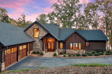 Mountain style exterior home photo in Other