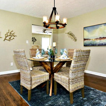 Eclectic Style Dining Room