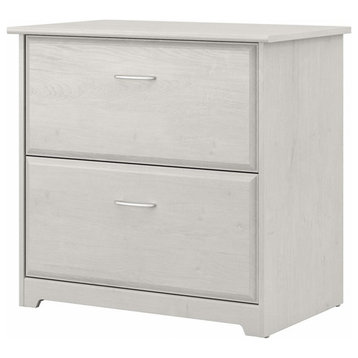 UrbanPro 2 Drawer Lateral File Cabinet in Linen White Oak - Engineered Wood