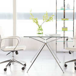 Euro Style Axel Low Back in Modern Office - Office Chairs
