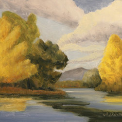 Fall at Walden Duck Pond - Artwork