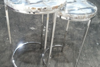 Agate nesting side table