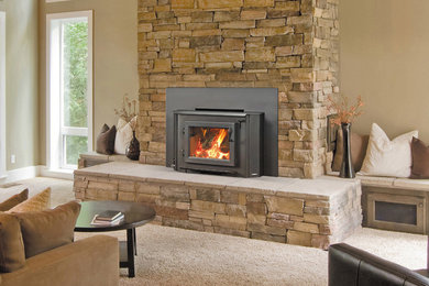 Heatilator WINS18 slow combustion wood fireplace