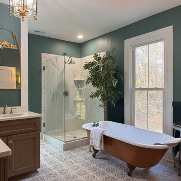 Charming 1800s Historic Bathrooms with Elegant Upgrades