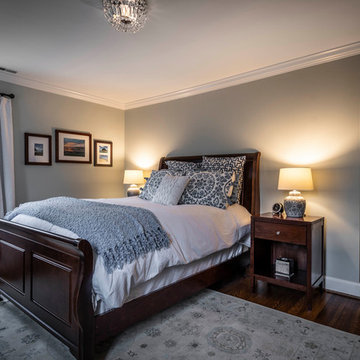English Style Master Suite and Powder Bath Remodel