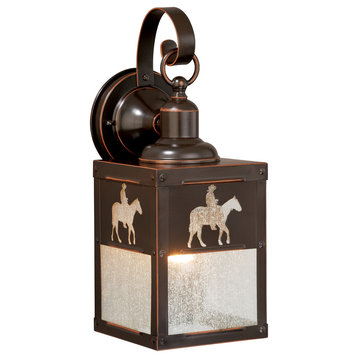 Trail 5" Outdoor Wall Light Burnished Bronze