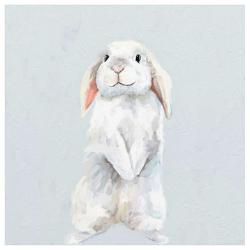 "White Lop-Eared" Canvas Wall Art by Cathy Walters