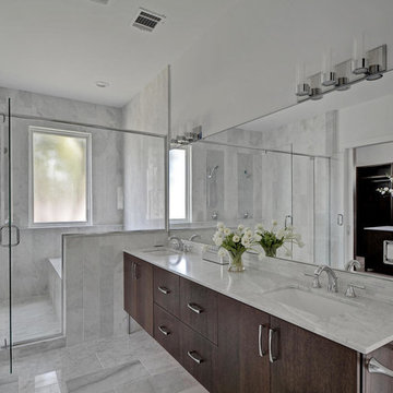ATX Modern home - Reclaimed Ivory White Oak