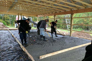 Pole Barn, Pool House and House Remodel