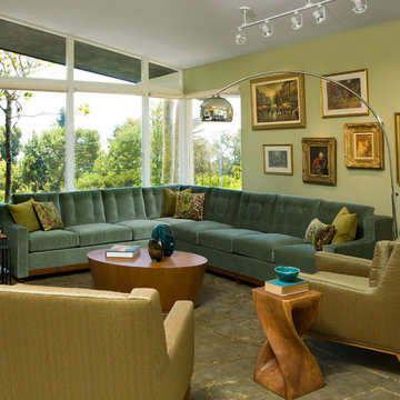 Brentwood Residence- Living Room