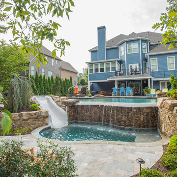 Swimming Pool Water Slides