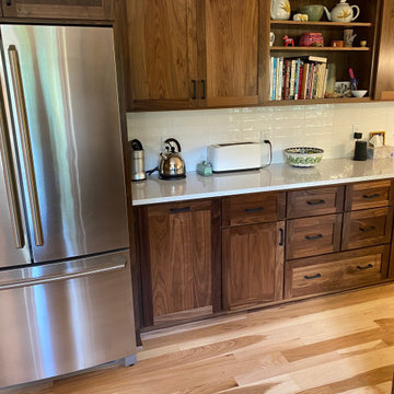 Walnut Refaced Kitchen