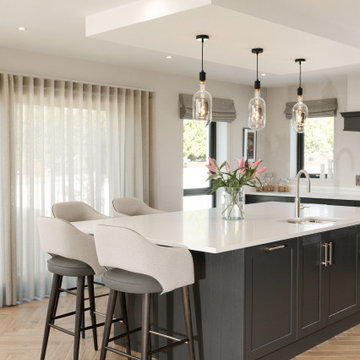 Aldana Kitchen in Graphite by Ashwood Kitchen Design
