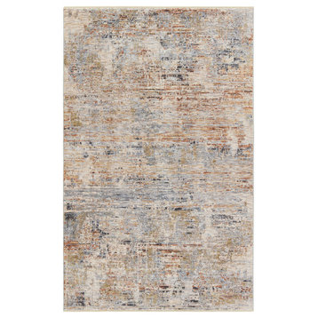 Jaipur Living Kingsley Abstract Blue/ Multicolor Area Rug, 4'X6'