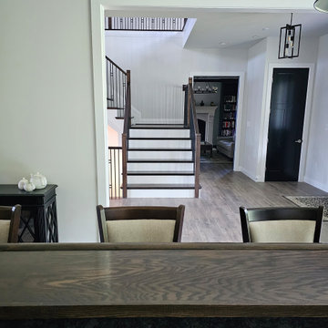Project #109 | U-Shaped Stairs in Countryside Retreat