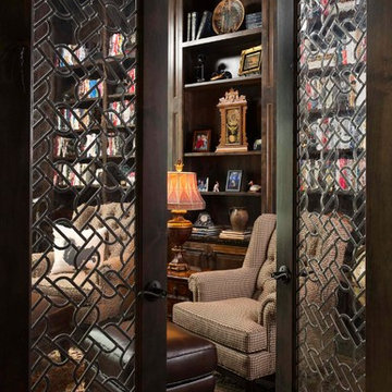 Leaded Glass Doors