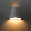 Chapman Indoor Wall Light, Bisque Dark Gray