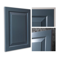 Chesapeake Smokey Blue Showplace Cabinets - Kitchen Cabinetry