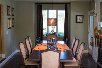Inspiration for a timeless dining room remodel in Minneapolis