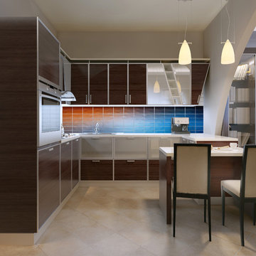 Porcelain Tiled Wall Murals - full images for walls or kitchen backsplash