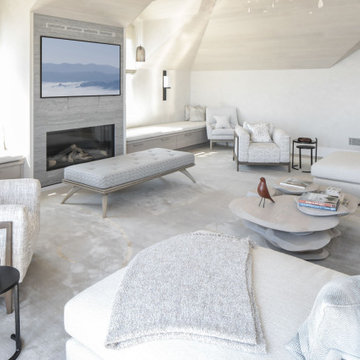 Modern Nantucket Nautical: Living Room