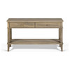 Frederic Antique Gray Console Table With Drawers